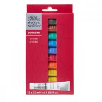 Estojo Tinta Guache Winsor & Newton 12ml 10 Cores Estojo Tinta Guache Winsor & Newton 12ml 10 Cores