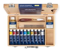 Estojo Tinta Óleo Lefranc & Bourgeois Fine Coffret Original Estojo Tinta Óleo Lefranc & Bourgeois Fine Coffret Original