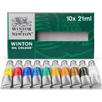 Estojo Tinta Óleo Winton 21ml 10 Cores