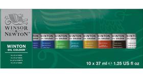 Estojo Tinta Óleo Winton 37ml 10 Tubos