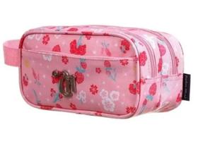 Estojo Triplo Capricho Liberty Floral Rosa 11886 Estojo Triplo Capricho Liberty Floral Rosa 11886