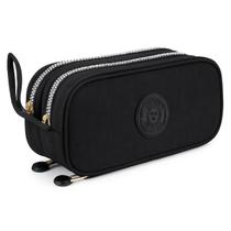 Estojo Triplo de Lápis Grande Com Alça Escola Trabalho