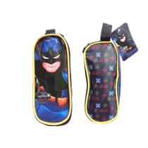Estojo Triplo do Batman - Perfeito para Organizar seus Materiais - Escola Casa Trabalho Estojo Triplo do Batman - Perfeito para Organizar seus Materiais - Escola Casa Trabalho