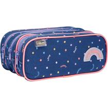 Estojo Triplo Grande Académie Dots