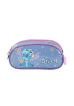 Estojo Triplo Infantil Médio Ohana Stitch Disney Estojo Triplo Infantil Médio Ohana Stitch Disney