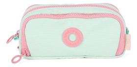 Estojo Triplo Juvenil Médio Luara Up4you Cor Verde ET49486UP0100UN - LUXCEL