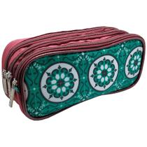 Estojo Triplo Ladrilho - Mood Estojo Triplo Ladrilho - Mood