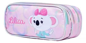 Estojo Triplo Lilica Bubbles - Pacific Estojo Triplo Lilica Bubbles - Pacific