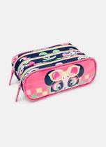 Estojo Triplo Panda Miami Puket Estojo Triplo Panda Miami Puket