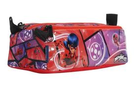 Estojo Triplo Soft Miraculous Ladybug Dermiwil Estojo Triplo Soft Miraculous Ladybug Dermiwil