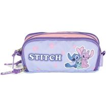 Estojo Triplo Stitch e Angel Roxo ET50095SC UP4YOU Lançamento 2026 Estojo Triplo Stitch e Angel Roxo ET50095SC UP4YOU Lançamento 2026