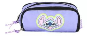 Estojo Triplo Stitch Lilas