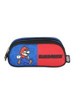 Estojo Triplo Super Mario Azul ET49903MO Luxcel