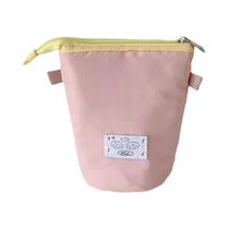 Estojo Vertical De Grande Capacidade Estilo Coreano Para Estudantes, Bolsa De Armazenamento De