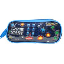 Estojo Video Game Com Ziperes Triplo Personalizado Meninos Estojo Video Game Com Ziperes Triplo Personalizado Meninos