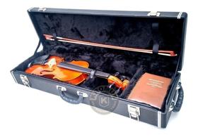 Estojo Violino 4/4 Retangular Kromus cor Preto