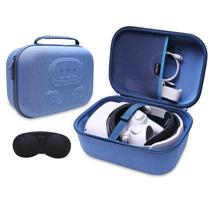 Estojo VR LTGEM para Meta Quest 3S, Quest 3, Quest 2 e Vision Pro Azul