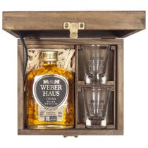 Estojo Weber Haus Extra Premium 6 anos 160ml e 2 Copos Estojo Weber Haus Extra Premium 6 anos 160ml e 2 Copos