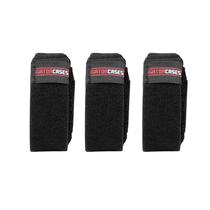 Estojos Fret Mute String Dampeners Gator, pacote com 3 unidades, tamanho médio