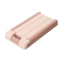 Estojos para cartões de visita 2pcs bandeja de lápis autoadesiva mesa caixa organizadora de gaveta de armazenamento retrátil escondida sob a mesa Estojos para cartões de visita 2pcs bandeja de lápis autoadesiva mesa caixa organizadora de gaveta de armazenamento retrátil escondida sob a mesa