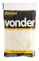 Estopa Branca Para Polimentos Em Geral 200G - Vonder