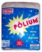 Estopa Branca Super Extra 400 gr Pólium