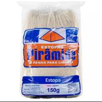 Estopa Branca Uso Geral 150g Pirâmides