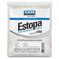 Estopa Crua Para Polimento E Limpeza Tekbond 150G