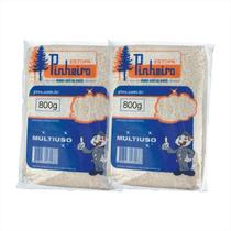 Estopa Limpeza Geral Branca Pinheiro 800g Kit C/2und Estopa Limpeza Geral Branca Pinheiro 800g Kit C/2und