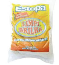 Estopa LIMPI BRILHA Branca 500g Estopa LIMPI BRILHA Branca 500g