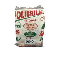 Estopa polibrilho 500g