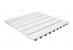 Estrado antiderrapante para banheiro (branco) - Perfetto
