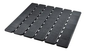 Estrado antiderrapante para banheiro preto Estrado antiderrapante para banheiro preto