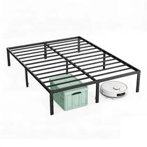 Estrado de Cama OLIXIS Casal 152 cm Metálico com Armazenamento e Montagem Fácil Estrado de Cama OLIXIS Casal 152 cm Metálico com Armazenamento e Montagem Fácil