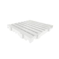 Estrado para Câmara Frigorífica Reforçado Croplastic 40x40x4,5cm Branco Estrado para Câmara Frigorífica Reforçado Croplastic 40x40x4,5cm Branco
