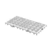 Estrado Piso Deck Plástico 50x25x2,5cm Branco