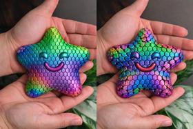 Estrela Articulada Sensorial LOOT 3D Antiestresse e Ansiedade Adultos/Crianças Estrela Articulada Sensorial LOOT 3D Antiestresse e Ansiedade Adultos/Crianças