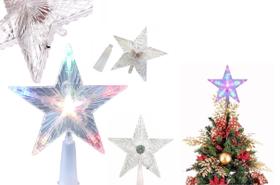 Estrela de Natal - Enfeites para Árvore de Natal - Natal | Magazine Luiza  Em Promoção | Magazine Luiza