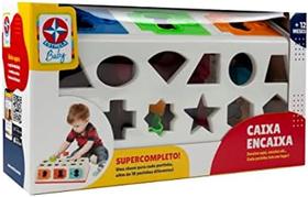 Estrela Brinquedo Educativo Caixa-Encaixa a Partir de 1 Ano, Multicor
