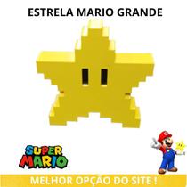 Estrela Da Árvore De Natal Do Mario Bross Estrela Grande