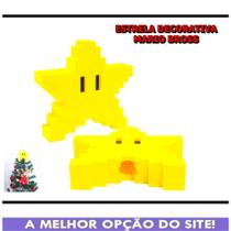 Estrela Da Árvore De Natal Do Mario Bross - VIZA3D