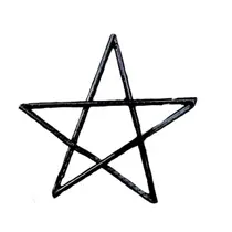 Estrela de 5 Pontas para Assentamento 15CM