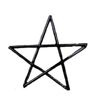 Estrela de 5 Pontas para Assentamento