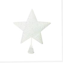 Estrela Decorativa de Natal - Branco - 35cm - 1 unidade - Rizzo