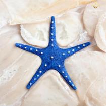 Estrela do Mar 25 cm Azul Mesa Posta Casamentos e Ambientes Temáticos AVB DECOR