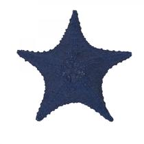 Estrela do mar resina azul marinho