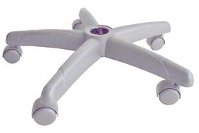 Estrela em Aco Cadeira Secretaria Cinza com Rodízio