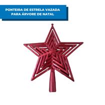 Estrela para Árvore de Natal 33cm Todas as Cores Premium