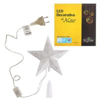 Estrela para Árvore de Natal em Led Colorido Brilhante