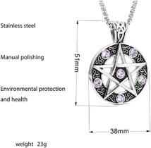 Estrela Pentagrama Pentacle Colar Pagão Wiccan Bruxa Gótica
